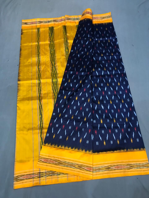 PGMRILWS4V12FNCC05- light weight Ikat silk saree