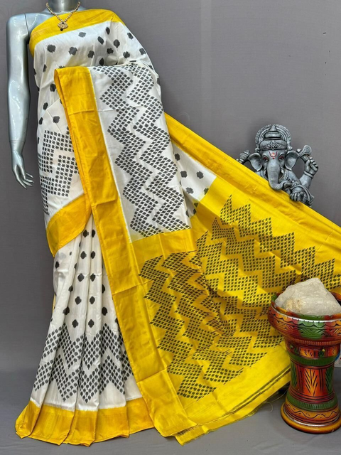 PSNTIDSS4V12NDCD38- Ikat silk saree