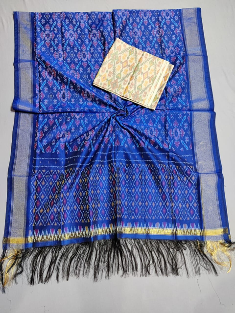 PSSISCDT4V11ESDD45- Ikat sico dupatta with  sico top