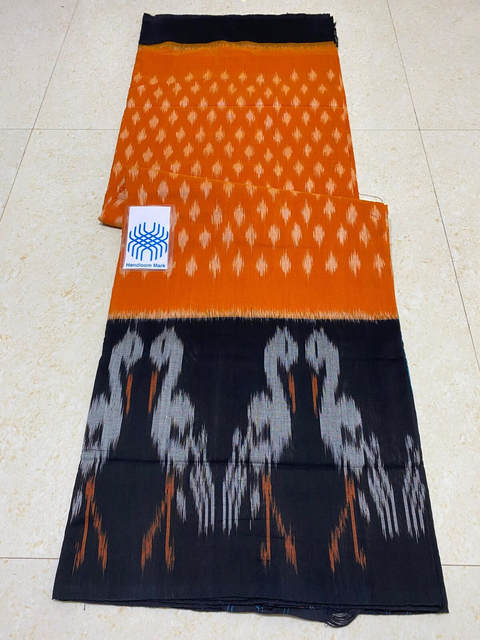 PPHSICTS4V21INCD13- Ikat cotton saree