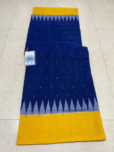 PPHSICTS4V21INCD18- Ikat cotton saree