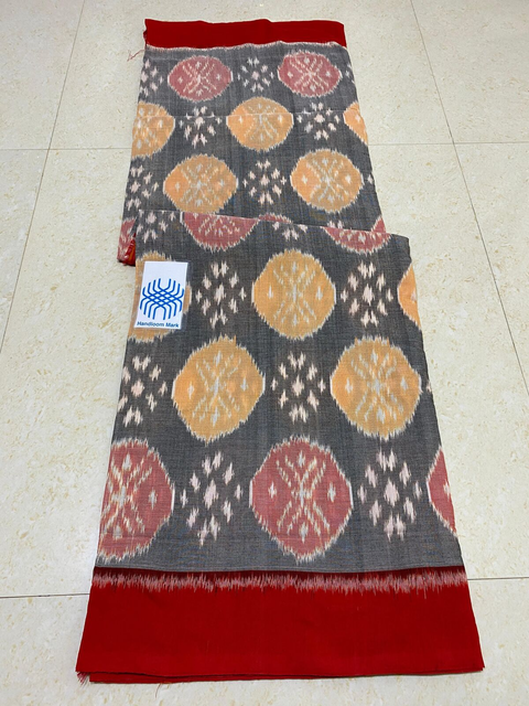 PPHSICTS4V21INCD21- Ikat cotton saree