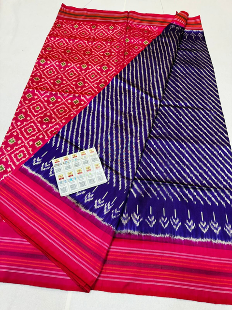 PSNTIDSS4V13TTCC11- Ikat silk saree