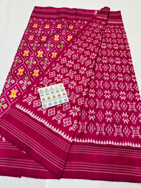 PSNTIDSS4V13TTCC23- Ikat silk saree