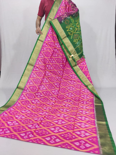 PSSIISCS4V14EDCD04- Ikat Sico saree