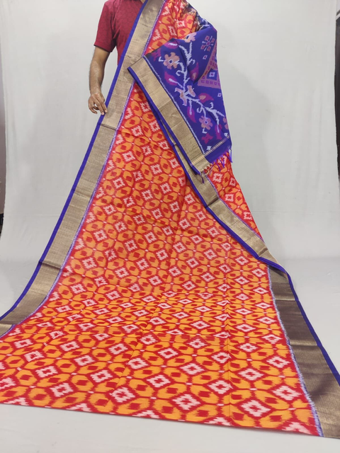 PSSIISCS4V14EDCD06- Ikat Sico saree