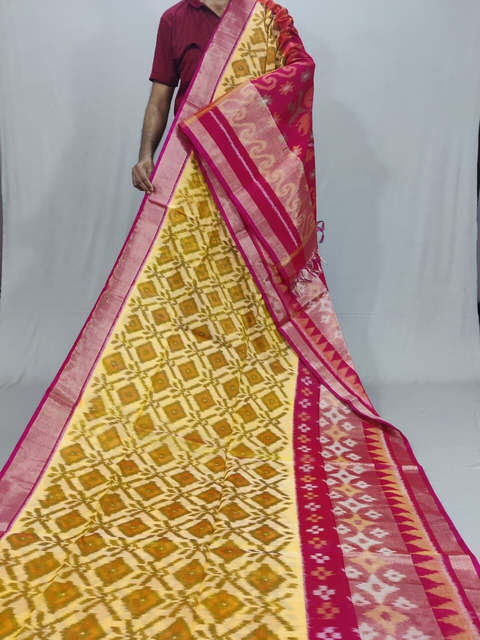 PSSIISCS4V20EXCC08- Ikat Sico saree