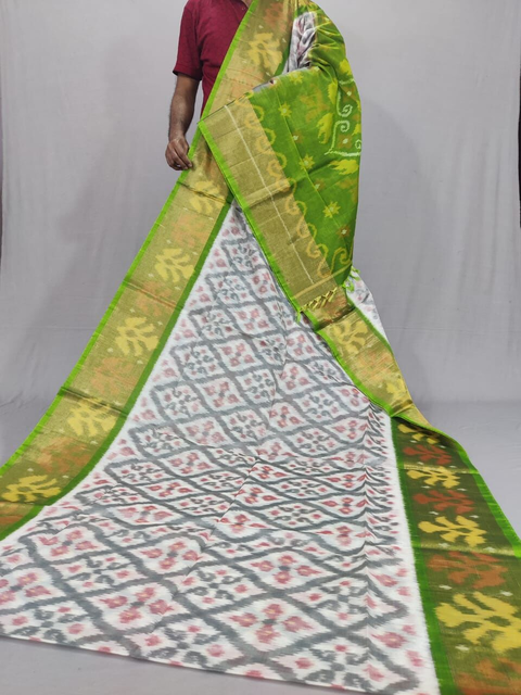 PSSIISCS4V21EEDC03- Ikat Sico saree