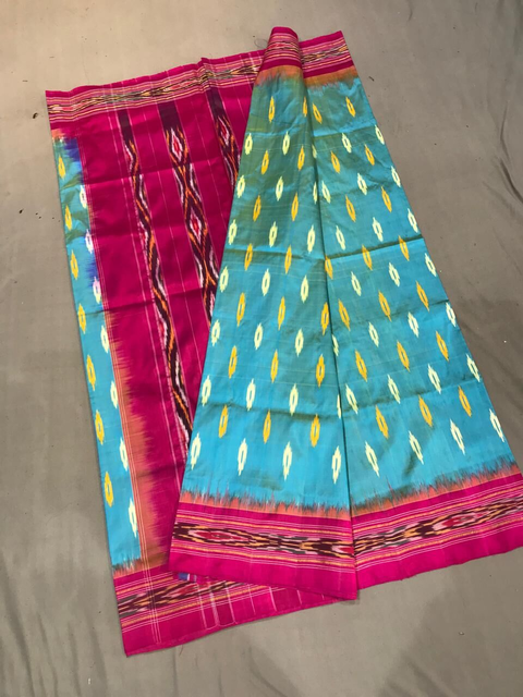 PGMRILWS4V22FNDC07- light weight Ikat silk saree