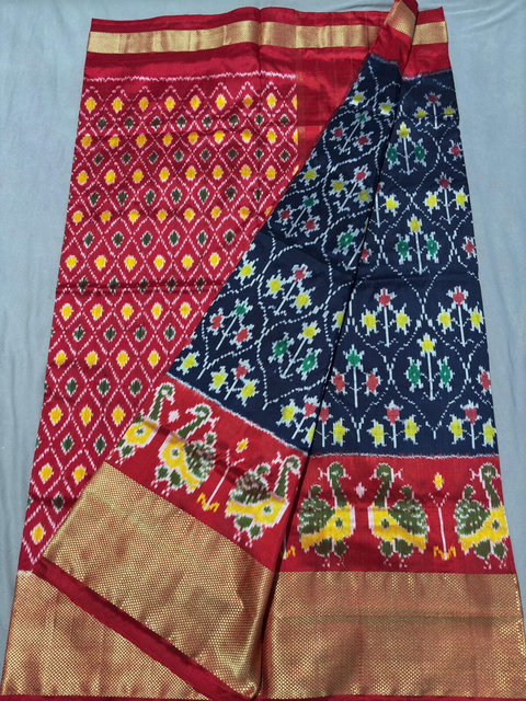 PLHSIDSS4V22BNCD02- Ikat silk saree