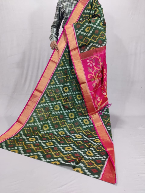 PSSIISCS4V22ECDC15- Ikat Sico saree