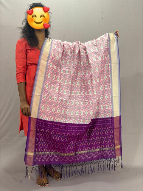 PSSISCDP4V25IBCD29- Ikat sico dupatta