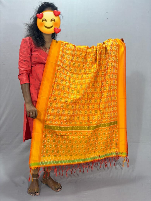 PSSISCDP4V25IBCD49- Ikat sico dupatta