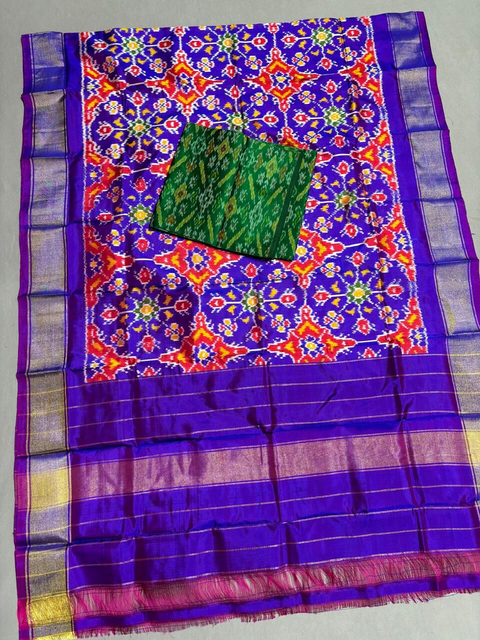 PSSISDST4V30FSCD29- Ikat Silk dupatta with Ikat sico top