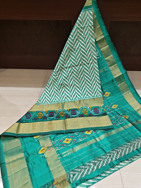 PANHIDSS4D09BNDC06- Ikat silk saree