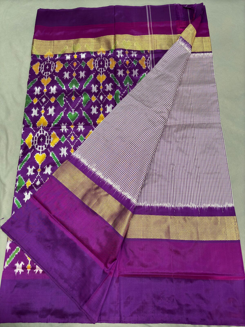 PLHSIDSS4D08TDCD06- Ikat silk saree