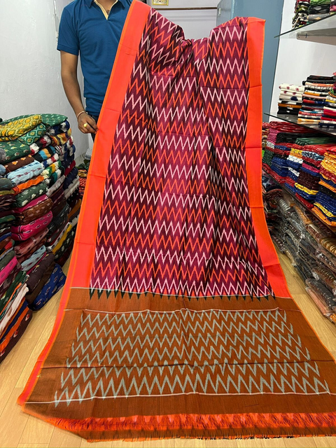 PIKMISCS4D16IECD08- Ikat Sico saree