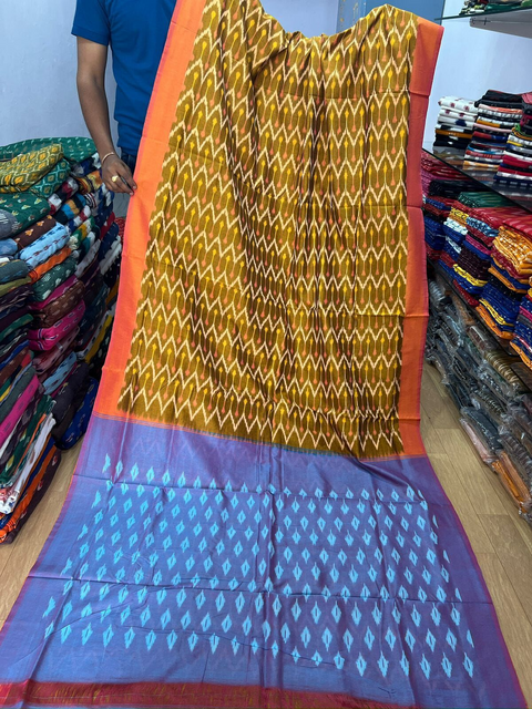 PIKMISCS4D16IECD11- Ikat Sico saree