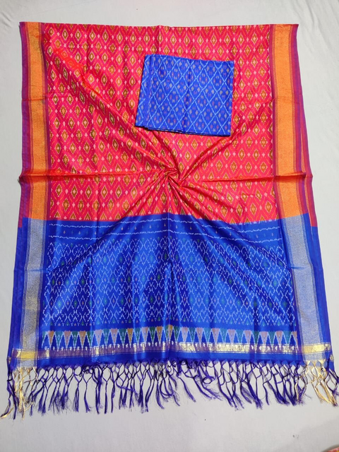 PSSISCDT4D13ESCD54- Ikat sico dupatta with  sico top