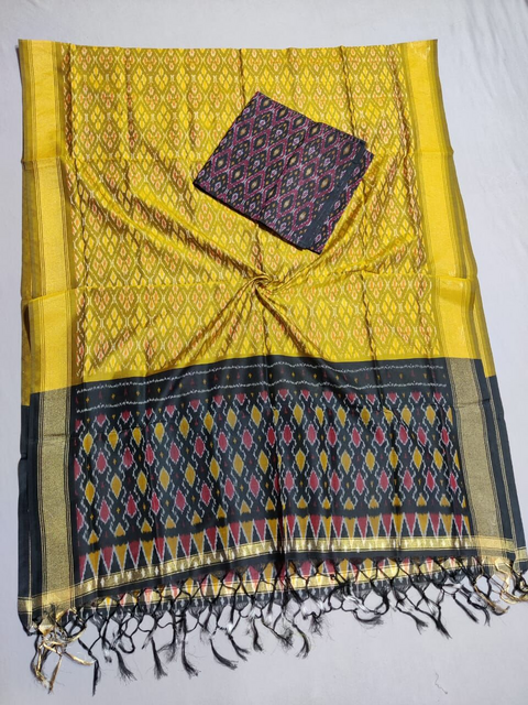 PSSISCDT4D13ESCD56- Ikat sico dupatta with  sico top