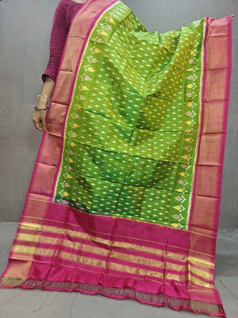 PGMRISDP4D16EDDC23- Ikat silk dupatta