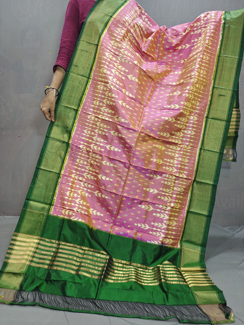 PGMRISDP4D16EDDC33- Ikat silk dupatta