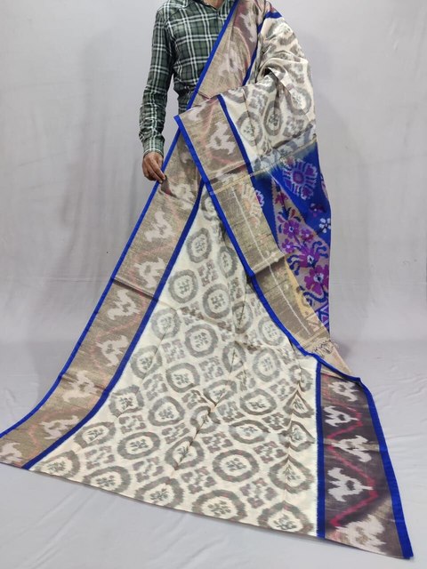 PSSIISCS4D17EECD12- Ikat Sico saree