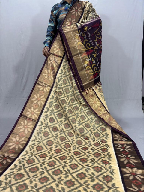 PSSIISCS4D17EECD14- Ikat Sico saree