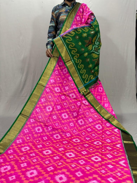 PSSIISCS4D18ECDC01- Ikat Sico saree