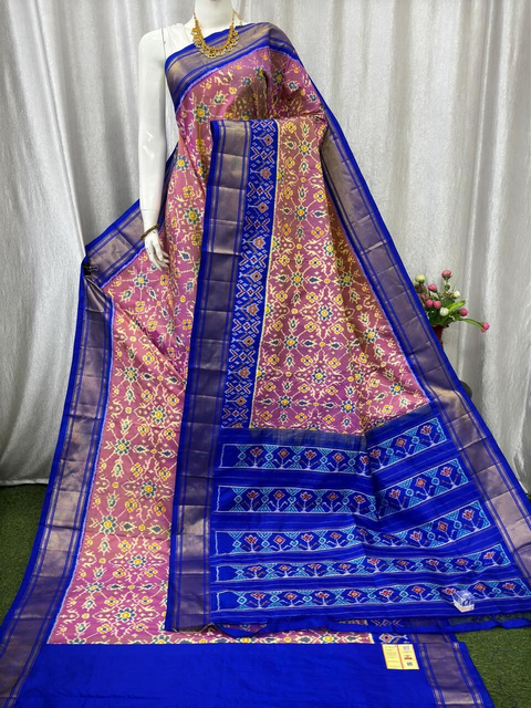 PASKIDSS4D27NDDC08- Ikat silk saree