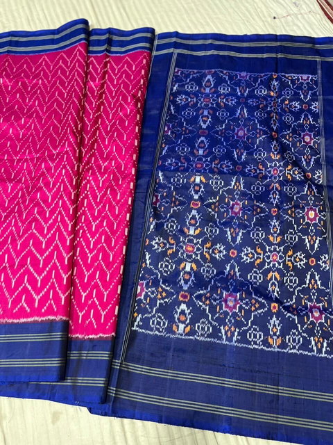 PSRHIDSS4D27TSDD21- Ikat silk saree