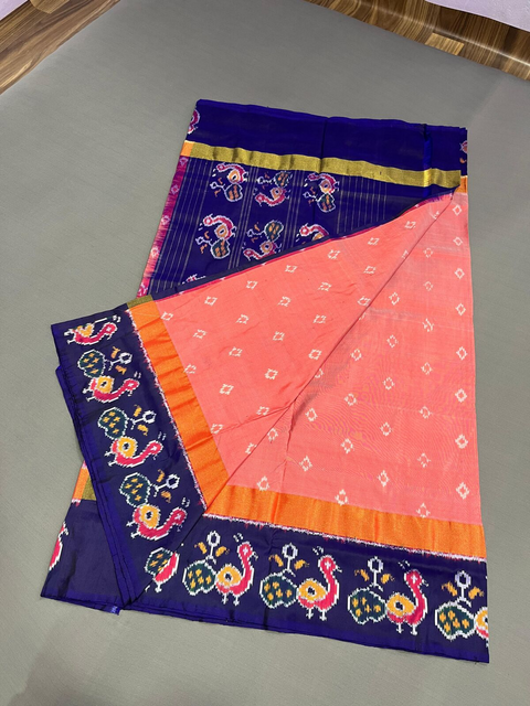 PMICIDSS5J02BCCD06- Ikat silk saree