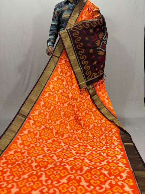 PSSIISCS4D31EDCC11- Ikat Sico saree