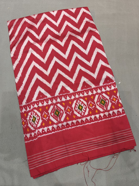 PGMRIDSS5J07BIDD17- Ikat silk saree