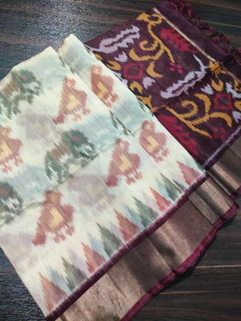 PGMRISCS5J06EDDC02- Ikat Sico saree