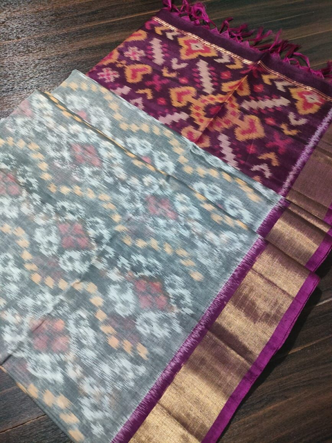 PGMRISCS5J06EDDC09- Ikat Sico saree