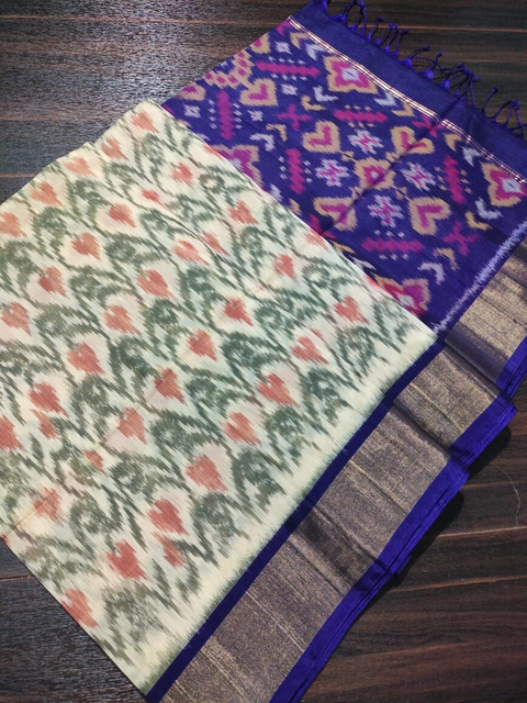 PGMRISCS5J06EDDC12- Ikat Sico saree