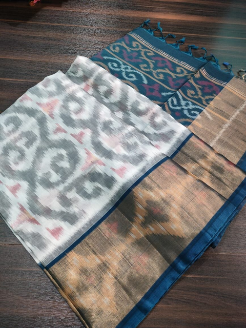 PGMRISCS5J06EZCC34- Ikat Sico saree