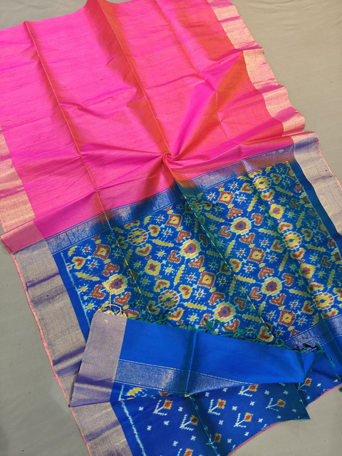 PGMRIDSS5J10XSCD05- Ikat silk saree