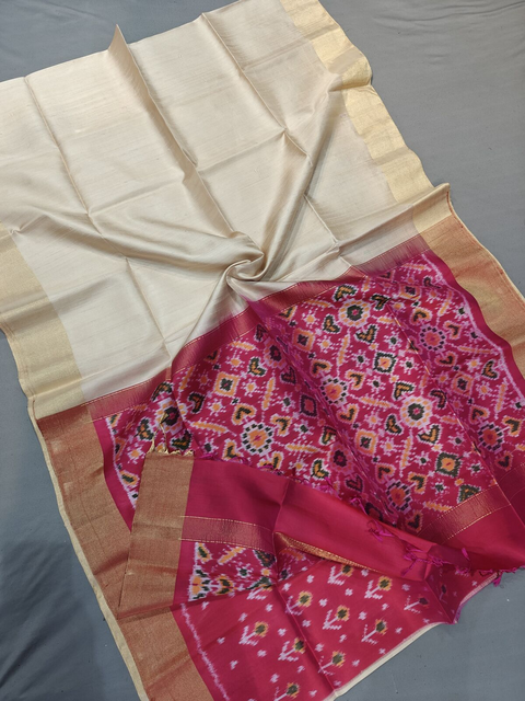 PGMRIDSS5J10XSCD06- Ikat silk saree