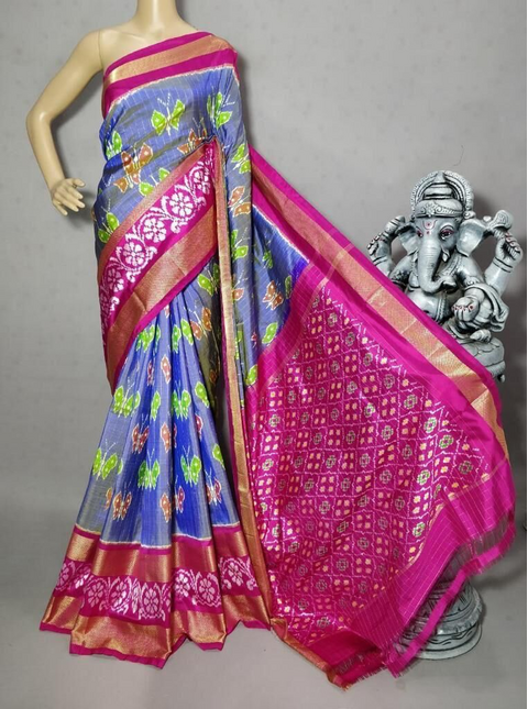 PSTHIDSS5J05NSDD11- Ikat silk saree