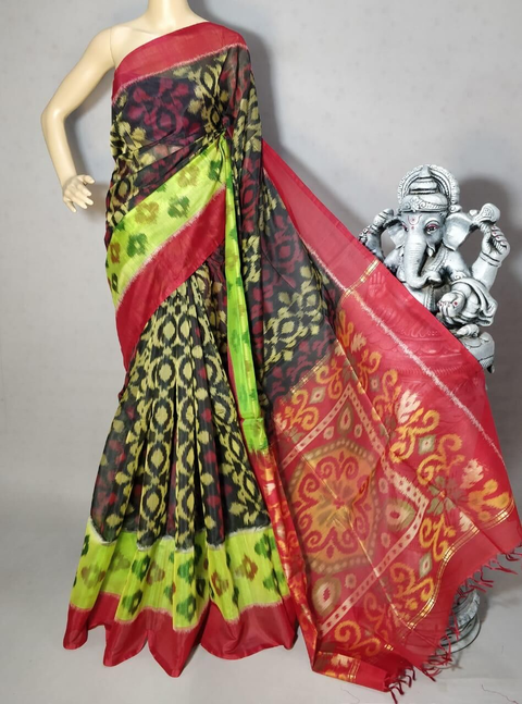 PGMRISCS4O22ECDD31- Ikat Sico saree