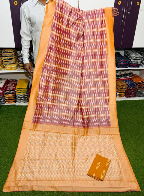 PSRGISCS4S24IFCD58- Ikat Sico saree