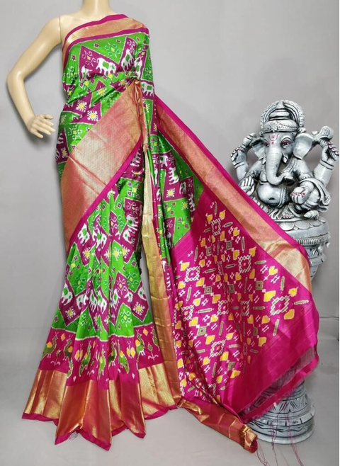 PSTHIDSS4V21NCCD07- Ikat silk saree