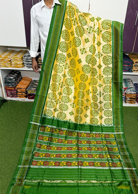 PSRGIDSS4S23BDDC06- Ikat silk saree