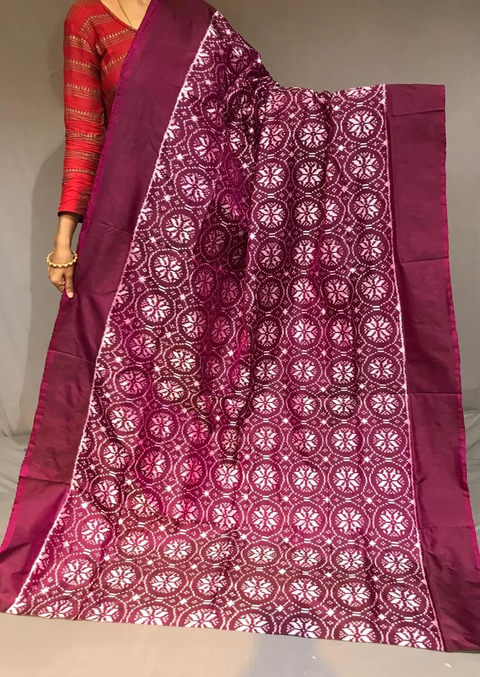 PGMRIDSS4O24NIDD23- Ikat silk saree