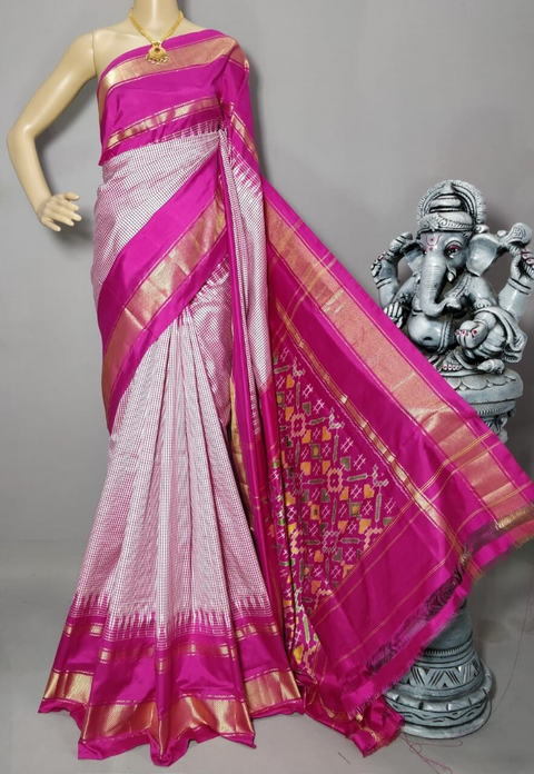 PRIHIDSS5J10TTCD22- Ikat silk saree