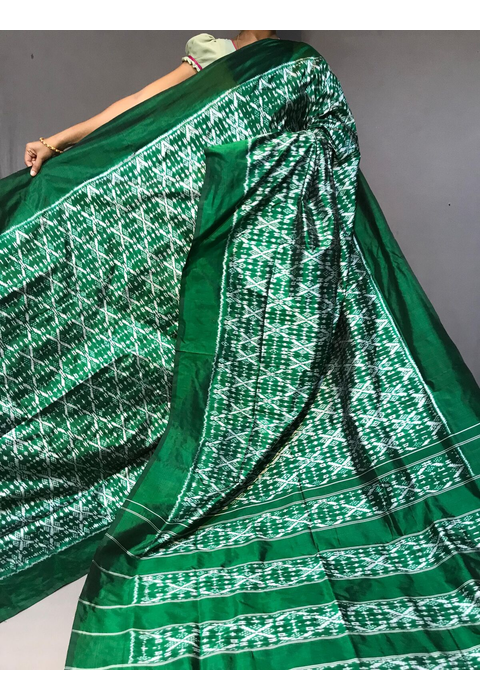 PGMRIDSS4L01TCDC28- Ikat silk saree