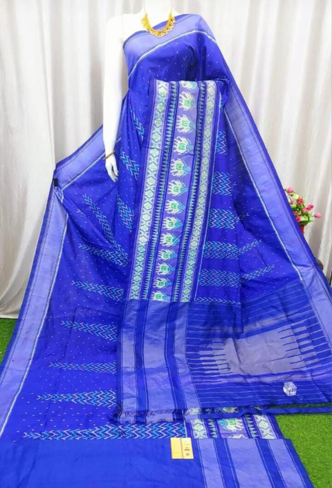 PASKIDSS4D02BEDD06- Ikat silk saree