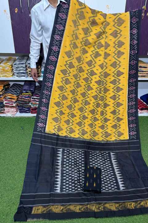 PSRGICTS4O14INSC21- Ikat cotton saree